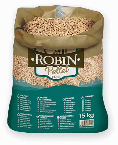 worek pelletu opałowego Robin do kupienia w Kobyłce lub sklepie internetowym